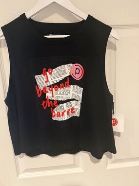 Pure Barre Muscle tank Crop Tee